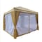 Impact Canopy 10 FT x 10 FT  Heavy Duty Gazebo , Steel Frame, Polyester Top, Tan 070018130 - alternate 2